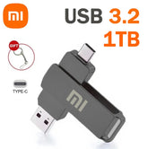 Xiaomi 16TB Flash Drive USB 3.2 Super High Speed Flash Drive Metal Transfer Mini U Disk Pen Drive Type C Memory Disk SSD U Drive